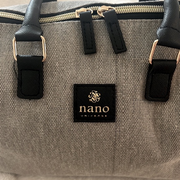 Nano Universe Grey Tweed Bag - Picture 7 of 8